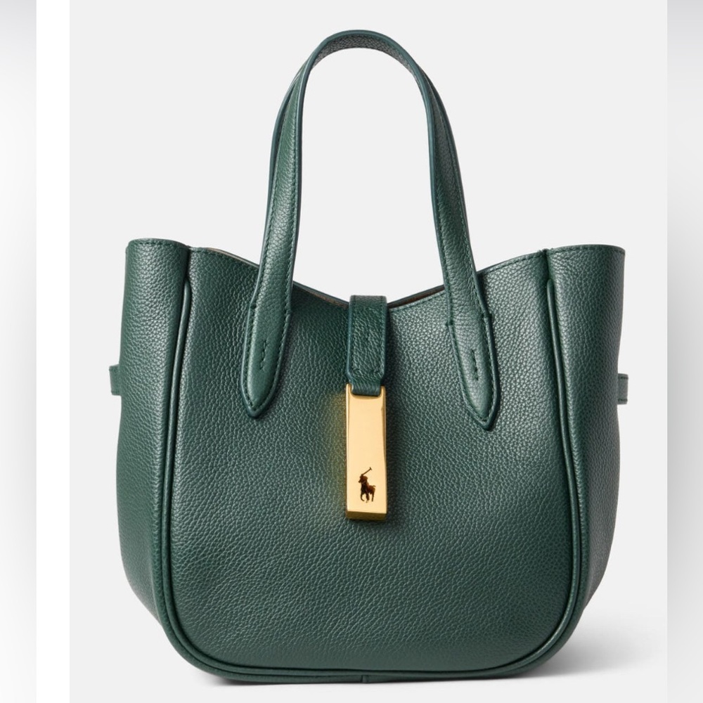 Polo Ralph Lauren Polo ID Calfskin Mini Saddle Bag